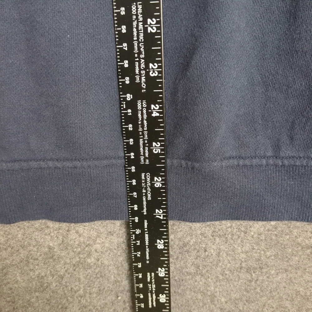 Vineyard Vines Quarter Zip‎ Pullover Sweatshirt Mens Large Navy Cotton - Picture 9 of 12